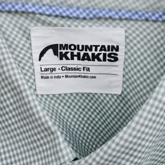 Mountain Khakis Men's Large Classic Fit Outdoor Short Sleeve Shirt - Lig… - Picture 3 of 3
